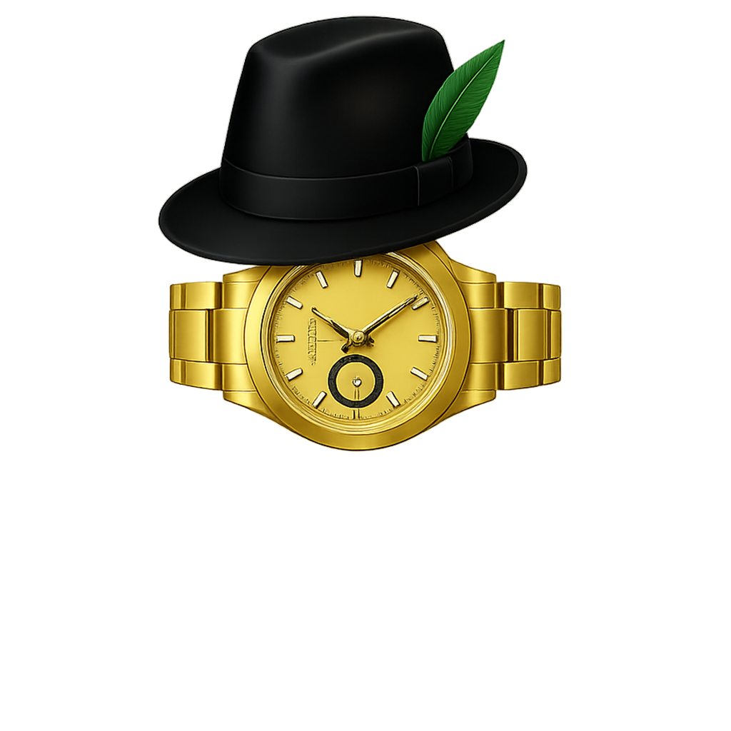 Logomarca Penna K. Relógios, empresa especializada em compra e venda de relógios de luxo com garantia